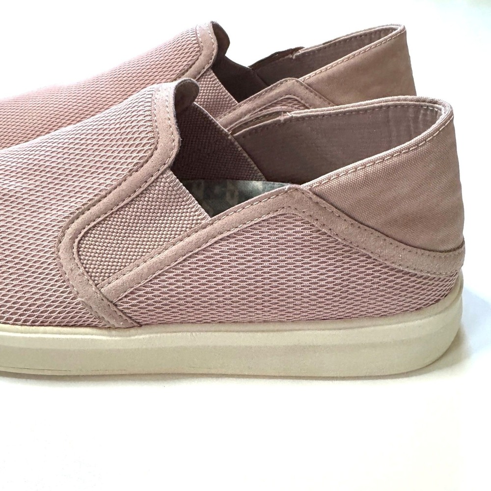 Olukai Women's Ki'ihele 'Ili‎ Leather Slip On Sneakers Shoes Pink Size 9.5 - Picture 5 of 10